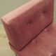 Fauteuil danois rose par Poul Cadovius, années 1960