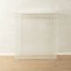 Minimalist chest of drawers from the 1980s, acrylic glass, unique piece