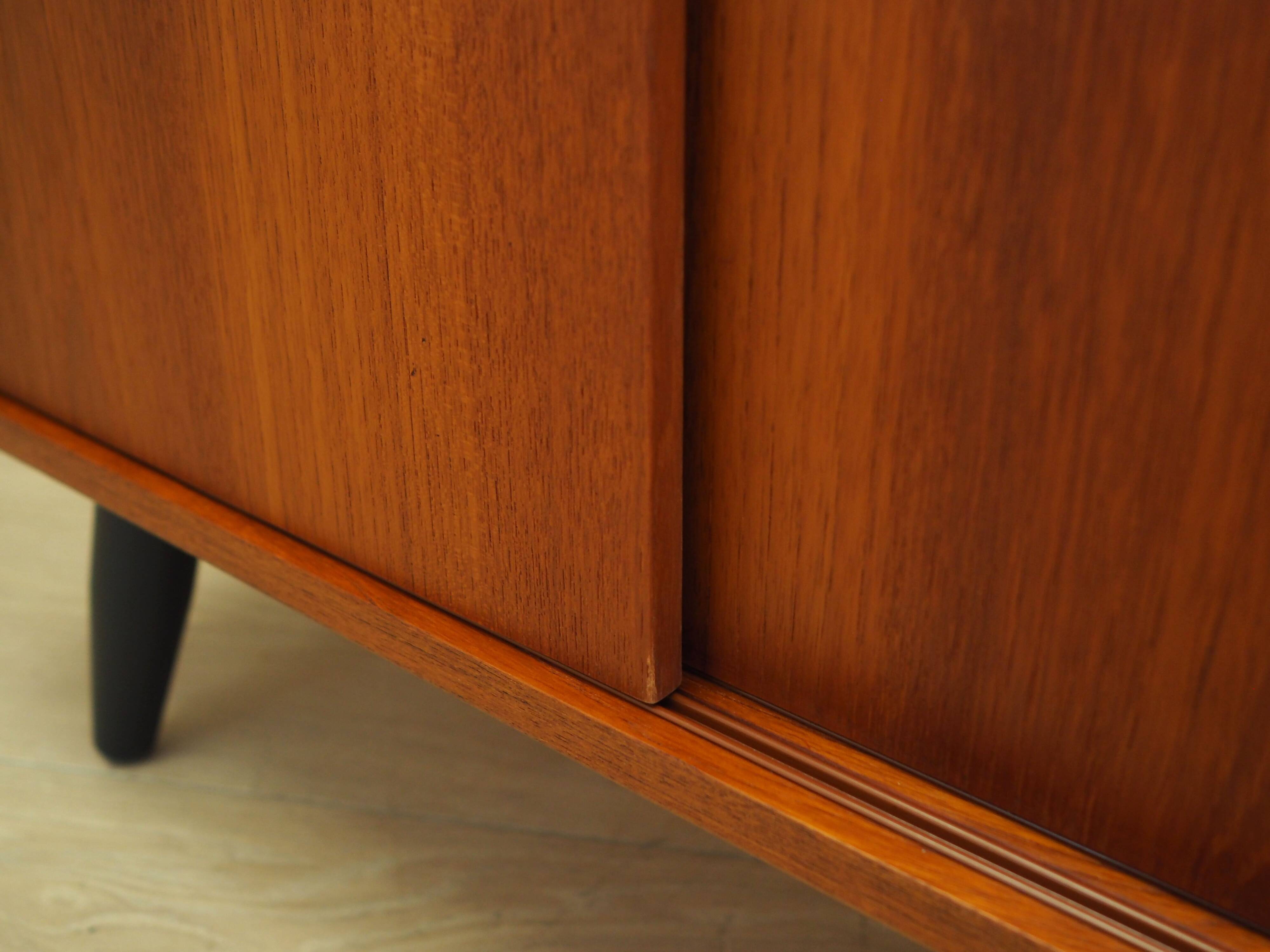 Teak cabinet, Danish design, 1970s, production: Denmark