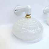 Antique porcelain wall lights