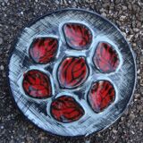 Ceramic oyster service