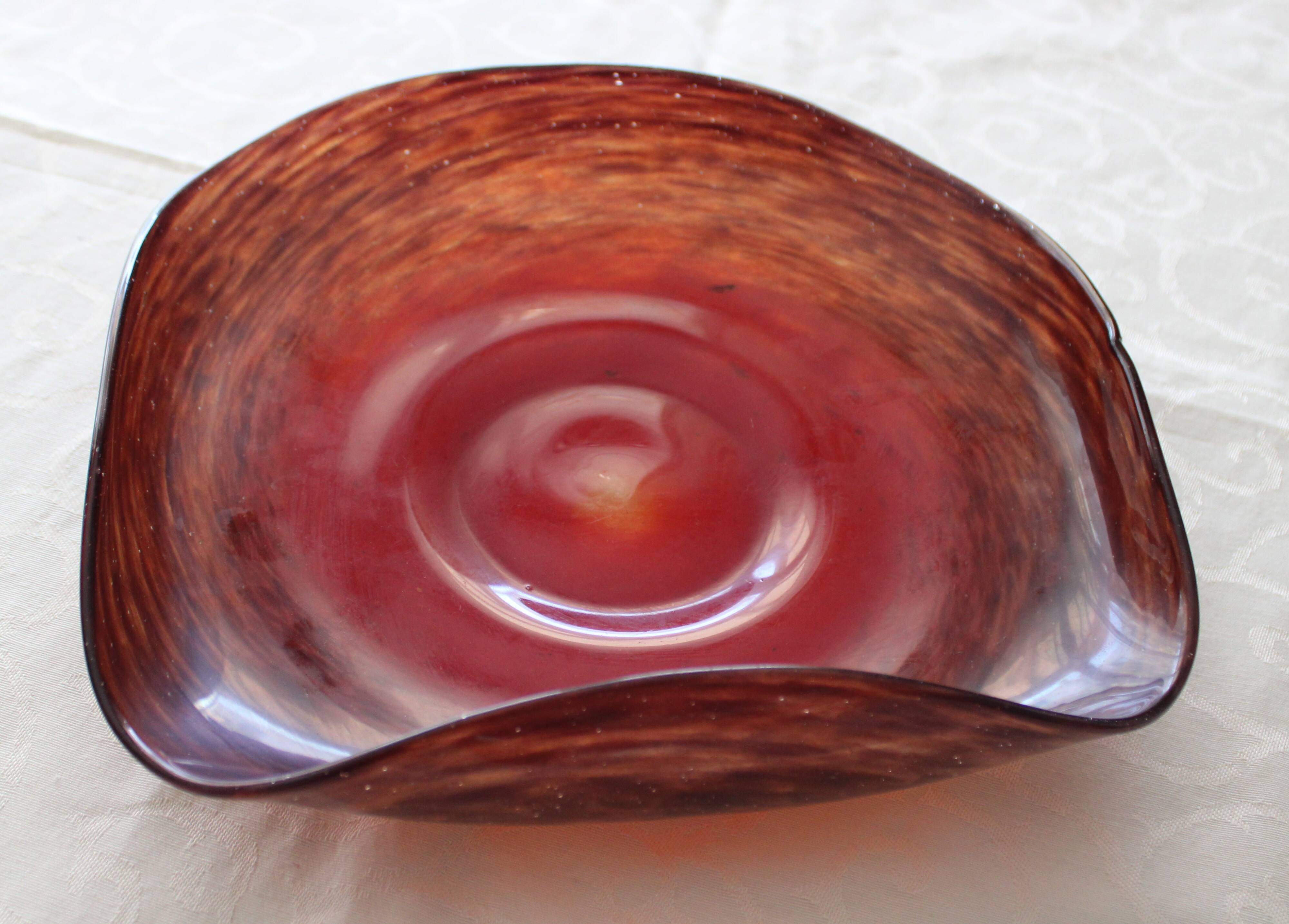 Fruit plate signed Schneider