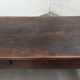 18th century solid oak farm table