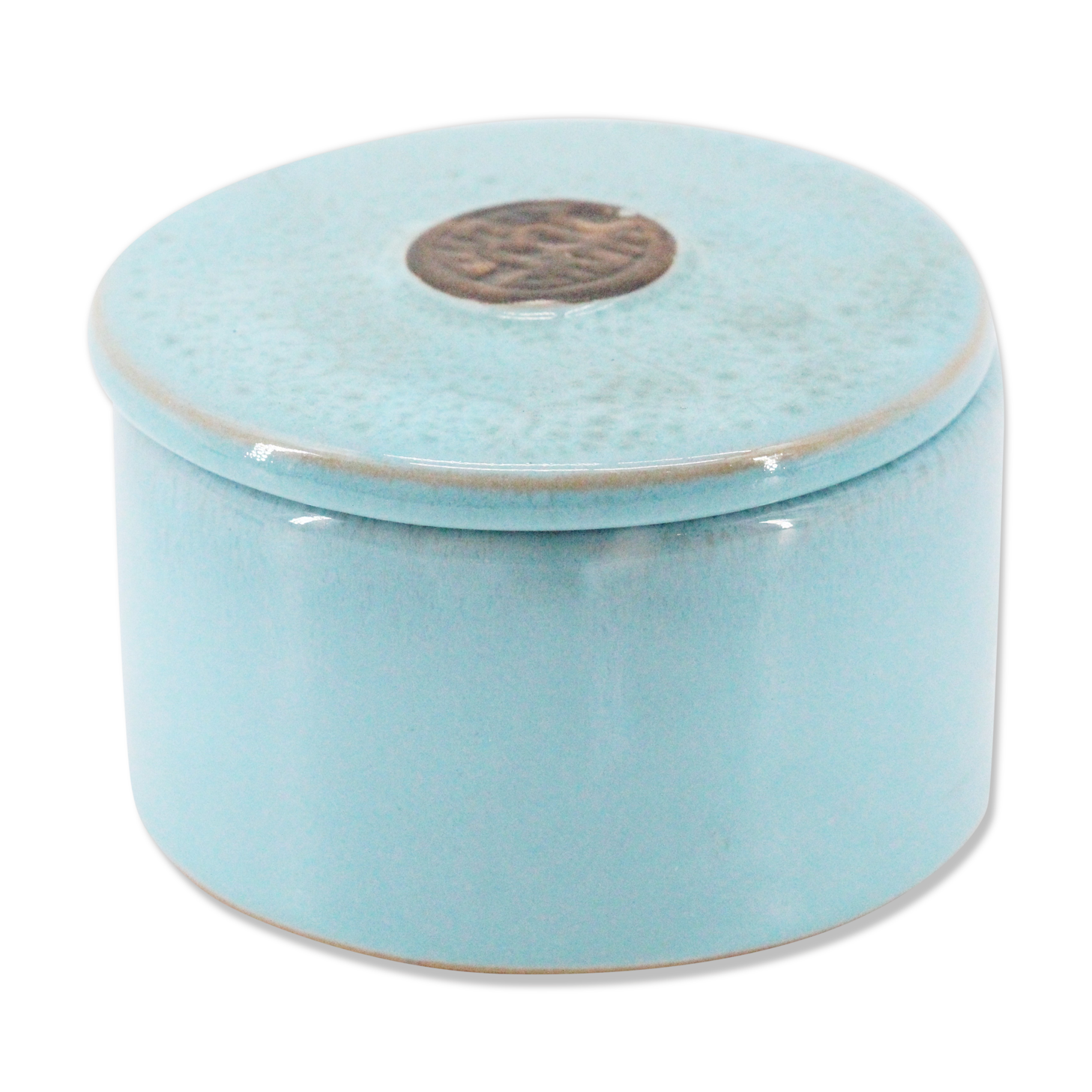 Japanese ceramic tea box