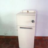 Vintage wooden bread hutch