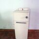 Vintage wooden bread hutch