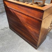 Old and authentic piece of furniture established watchmaker counter jeweler 1900