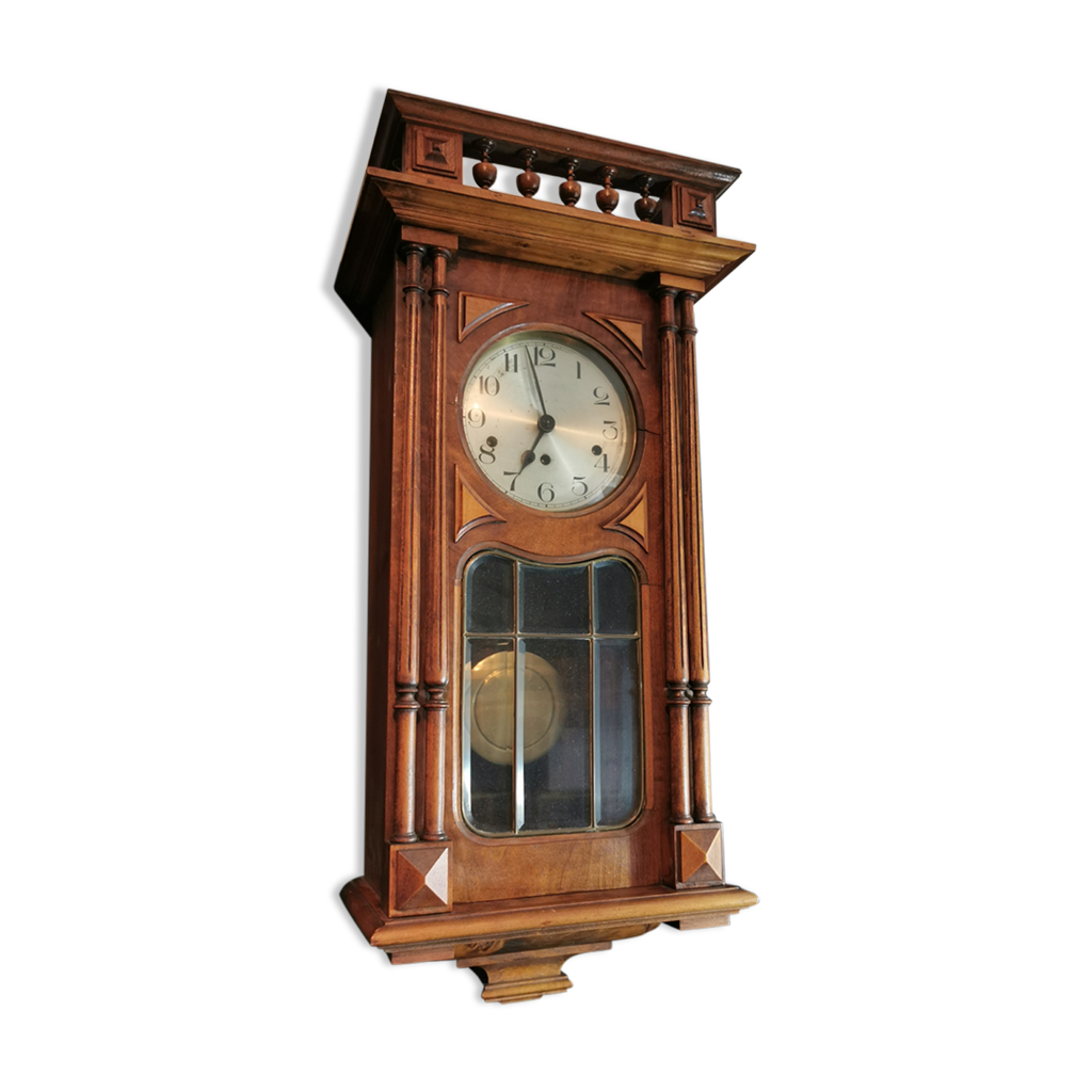 Horloge murale à carillon German Kienzle Westminster style Henry II