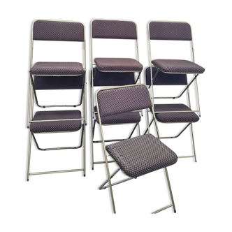 Lot 7 chaises lafuma