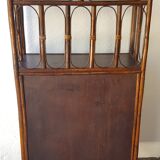 Rattan bookcase 70