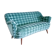 Sofa sofa 'Arc' club organic kidney years 50-60