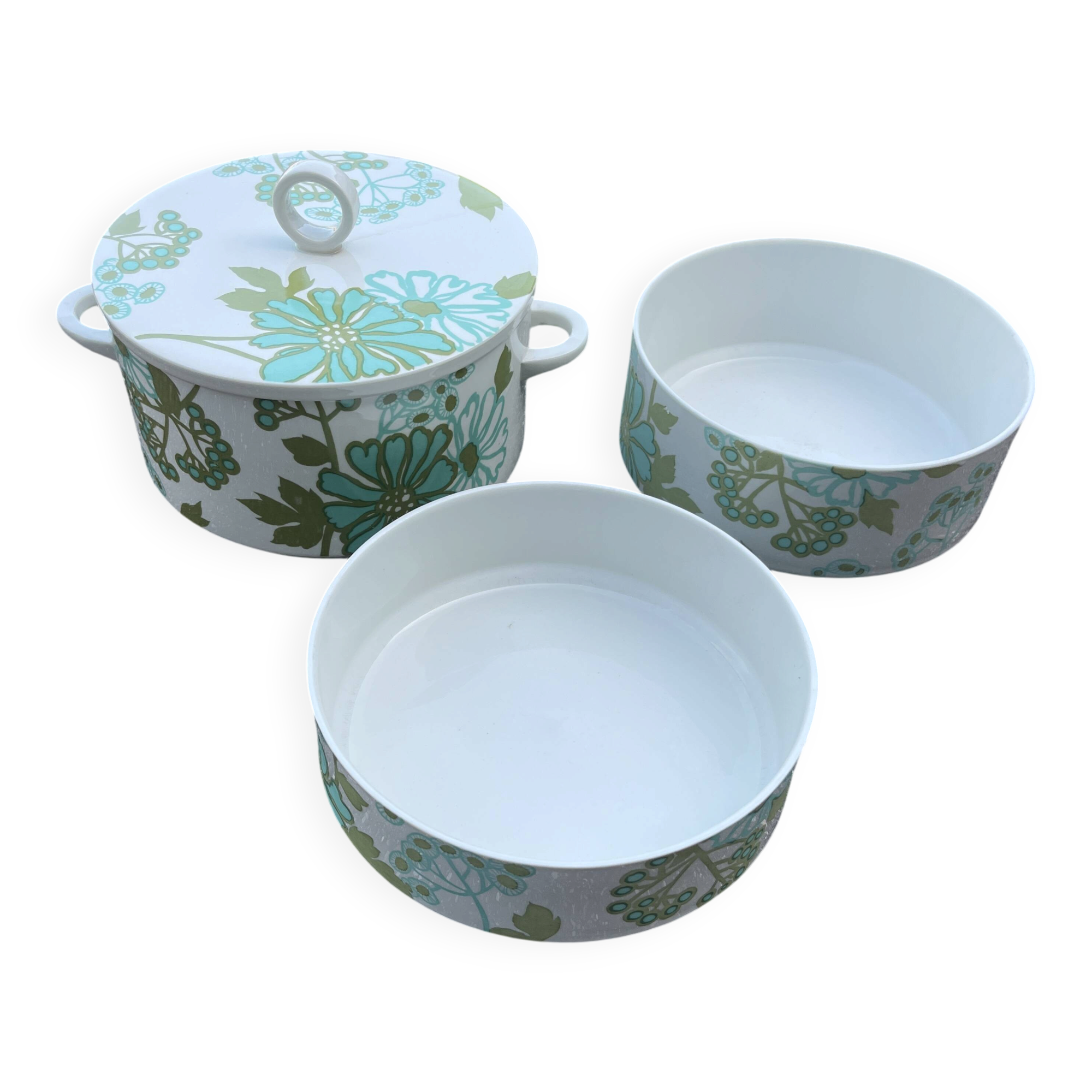 Set of stackable dishes Villeroy and Boch model Scarlett vintage.