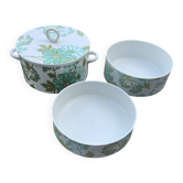 3 plats Villeroy et Boch vintage modèle Scarlett