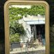 Miroir de style Louis Philippe en bois doré