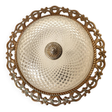 Vintage ceiling light in retro style