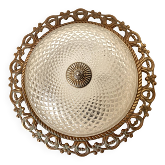Vintage ceiling light in retro style