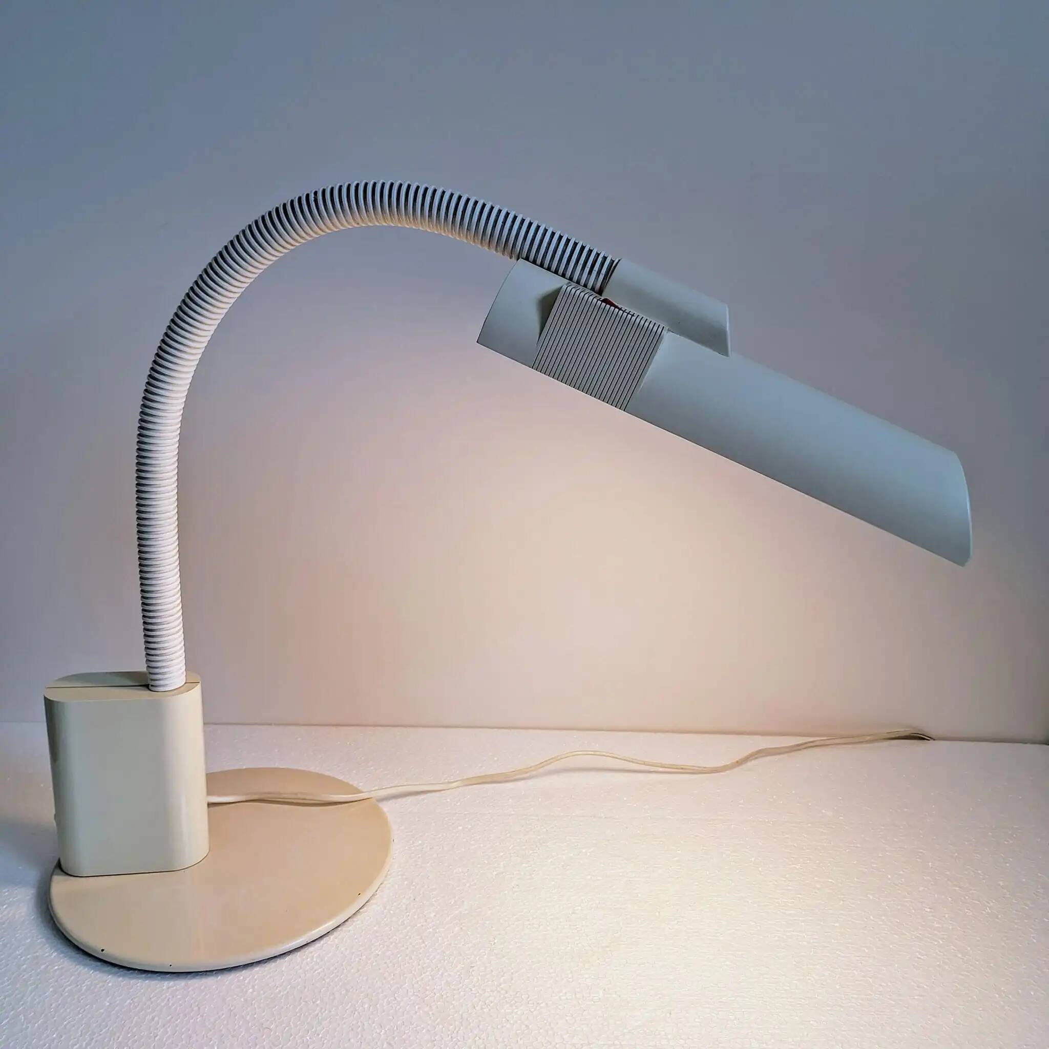 Vintage gooseneck desk lamp