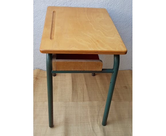 Schoolboy table with locker
