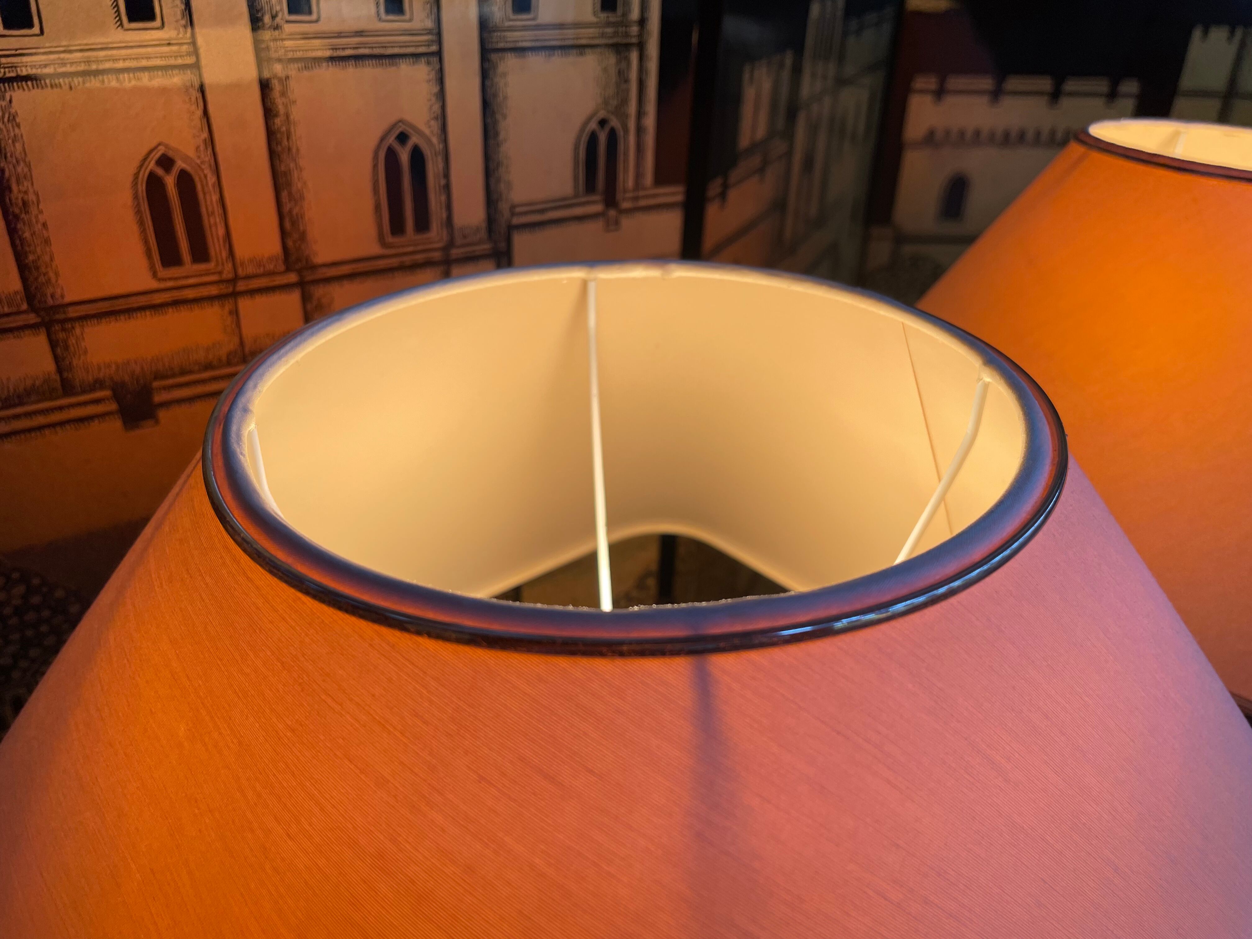 Paire de lampes « Trocadéro » par Robert de Schuytener