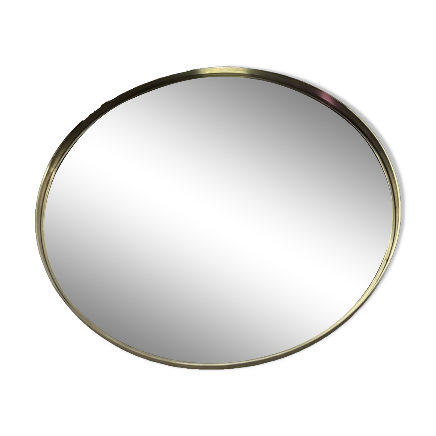 Vintage round mirror