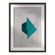 Minimalist geometric painting