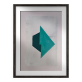 Minimalist geometric painting