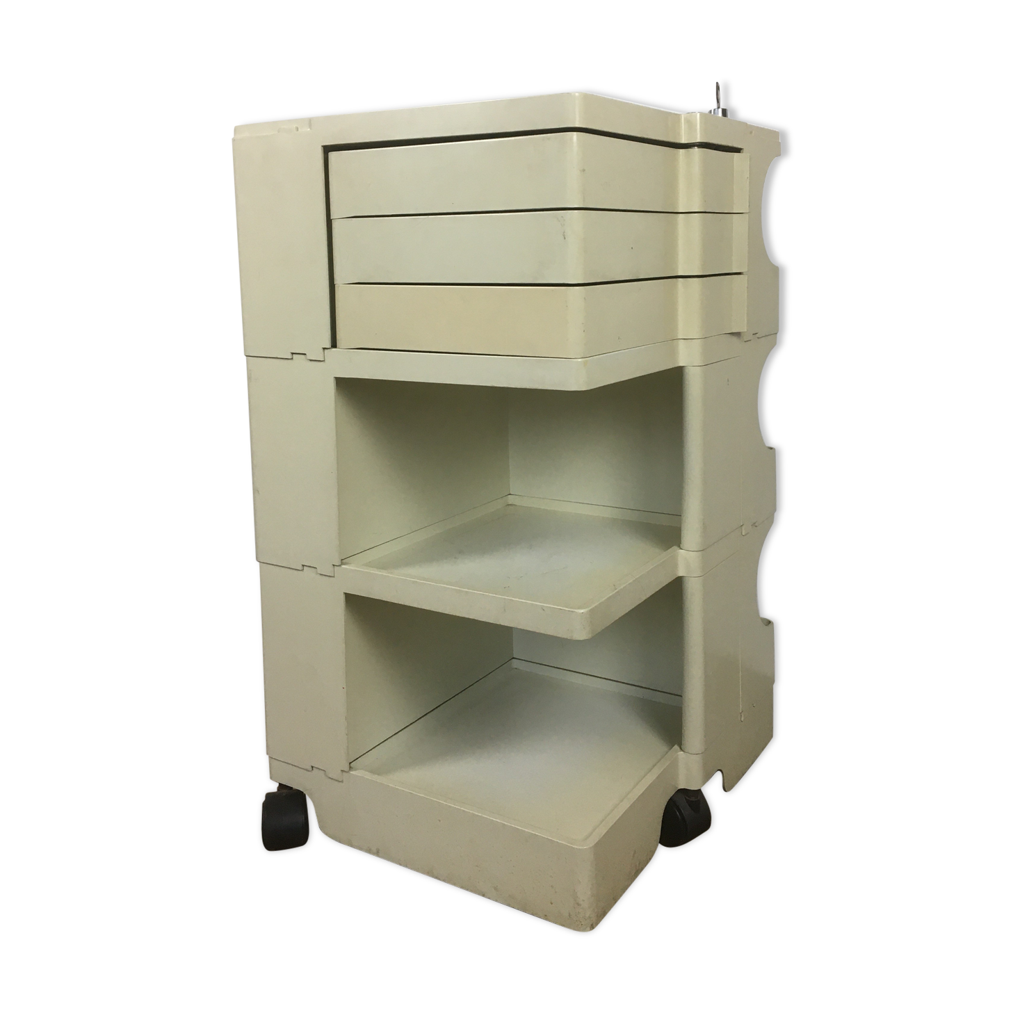 Boby service by Joe Colombo in white/cream ABS