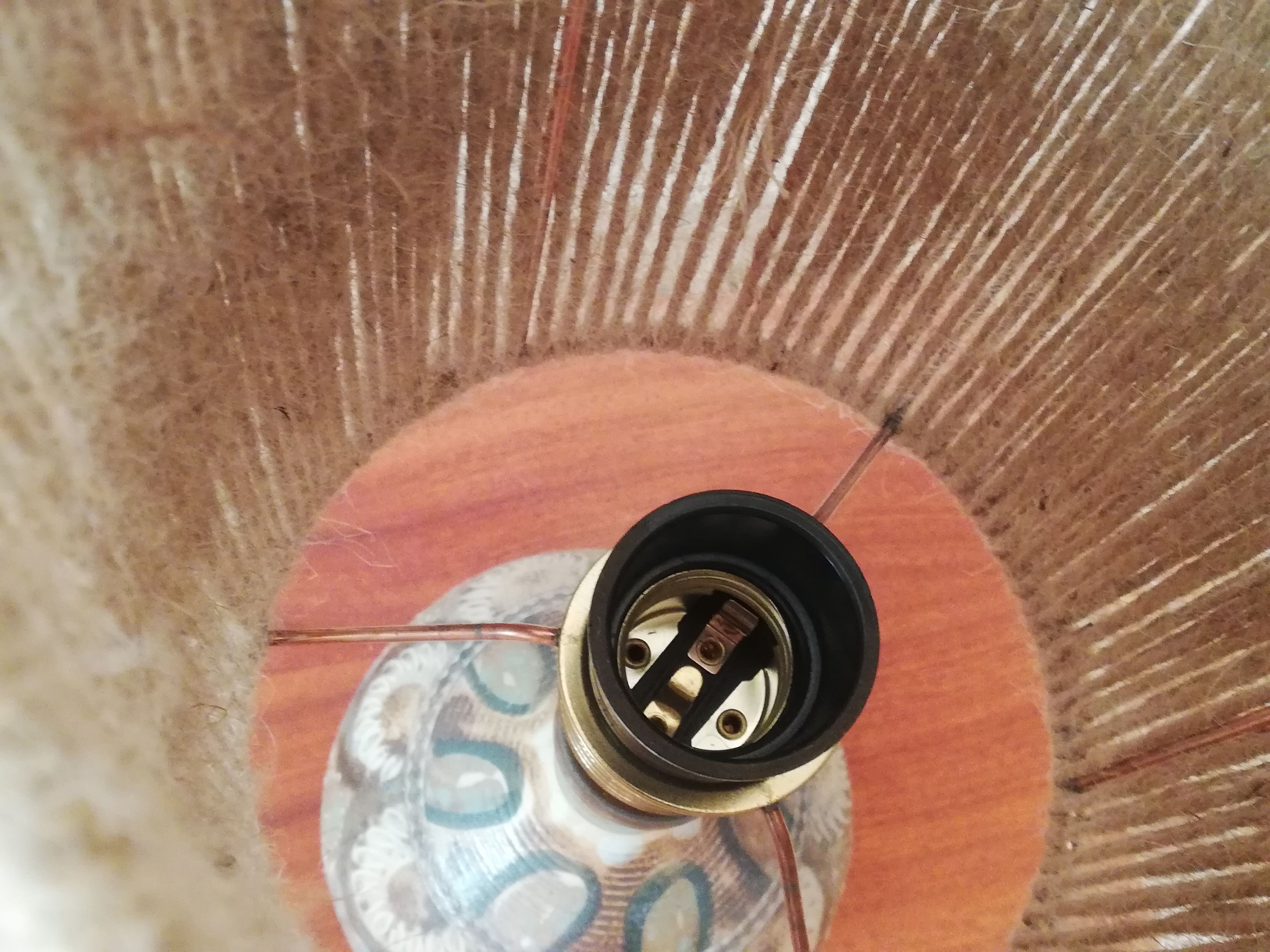 Vintage ceramic lamp