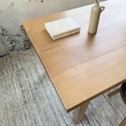 Table de ferme extensible en chêne massif