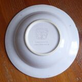 Assiette creuse en faïence Niderviller