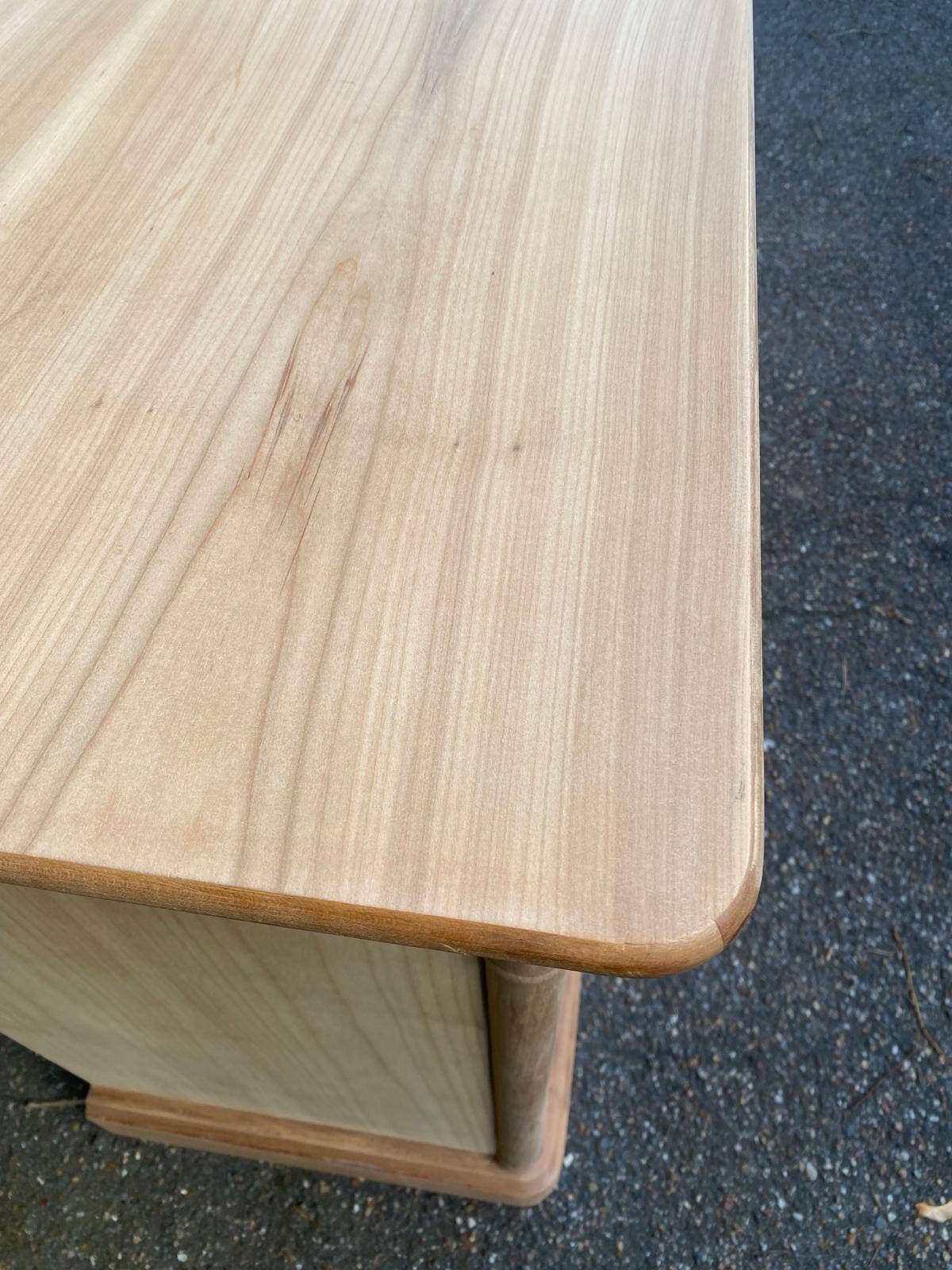 Buffet impérial rénové en bois du 20ème 190cm