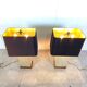Pair of pierre de France table lamps, 1970s