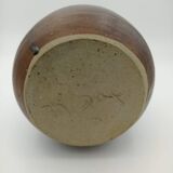 Sandstone vase by Puisaye Jean-Michel Doix