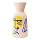 Azrur yellow and blue artisanal vase