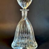 Grande carafe en cristal taillé vintage