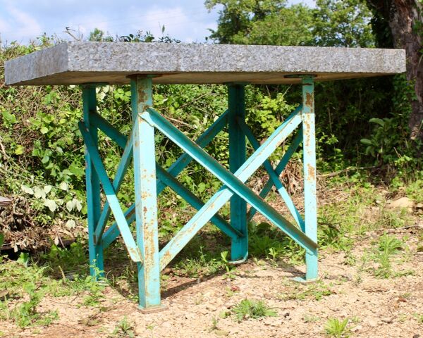 Table de métrologie dessus granit