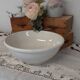 White salad bowl sarreguemines