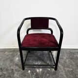 80s Velvet Armchair