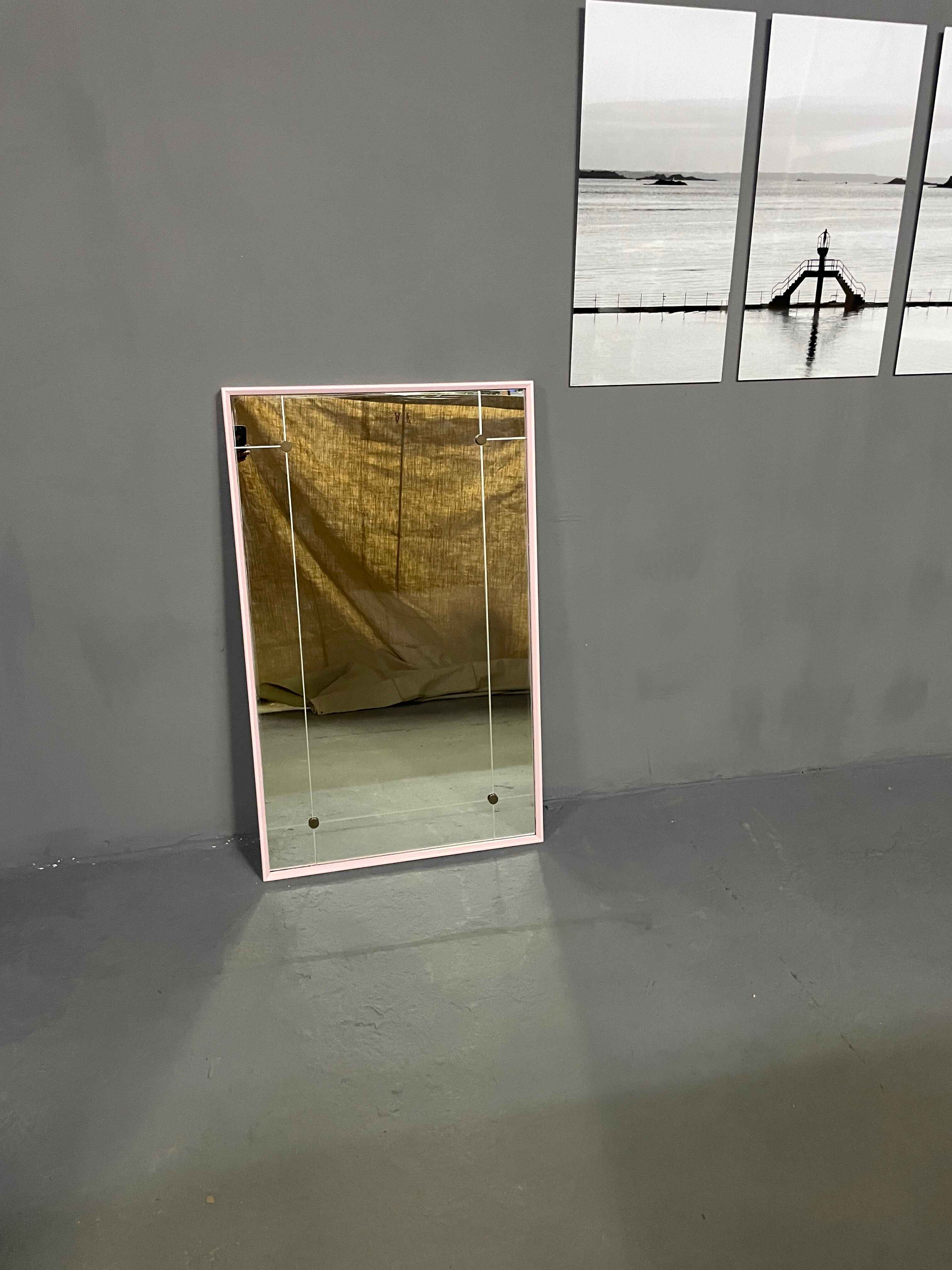 Mirror XL Pink Art Deco