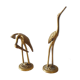 Brass heron duo