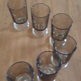 6 verres à pieds