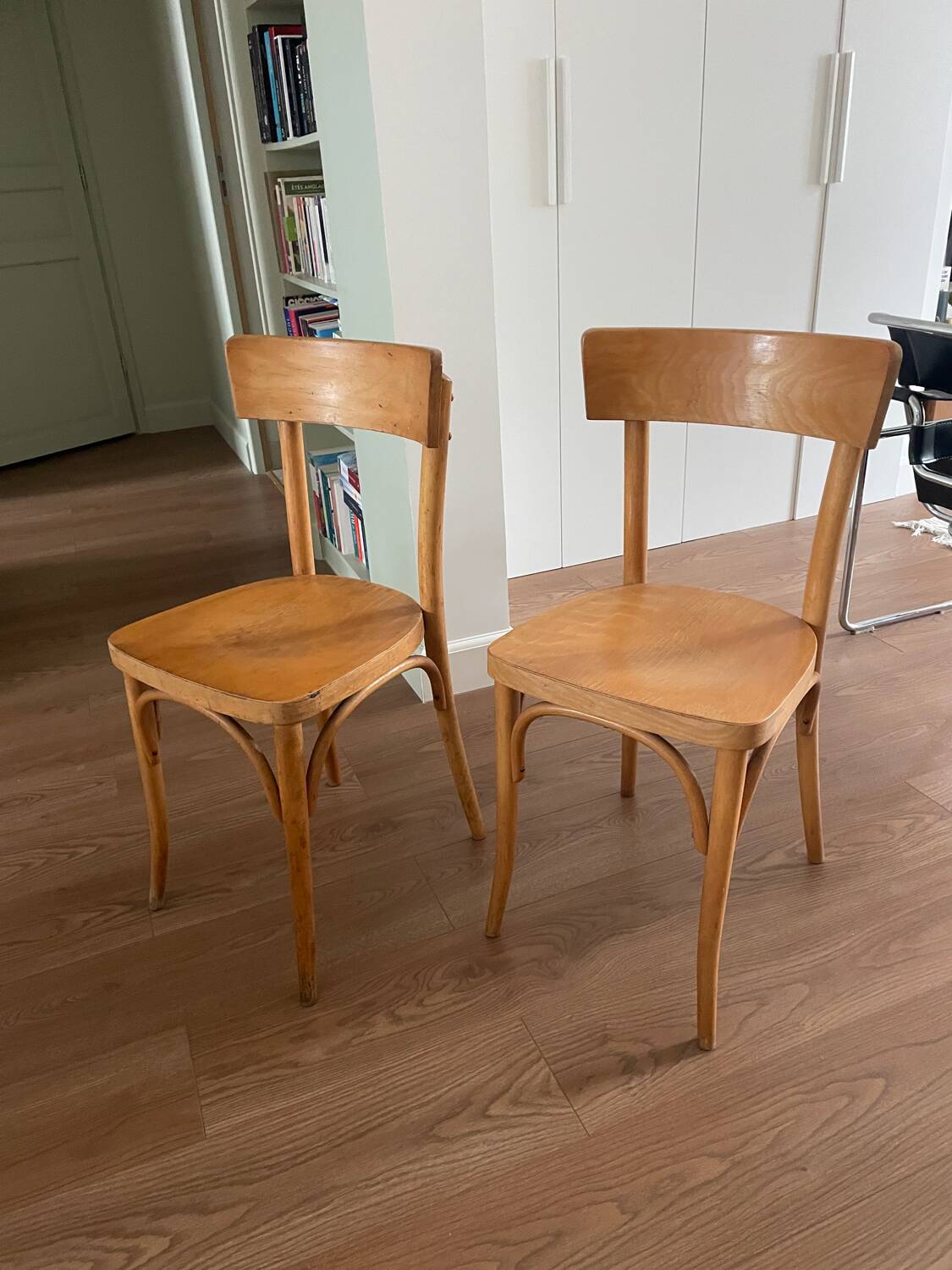 Lot de Chaises Thonet vintage, chaise vintage, chaise de salle à mange