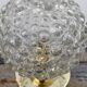 Vintage bubble globe lamp electrified to new