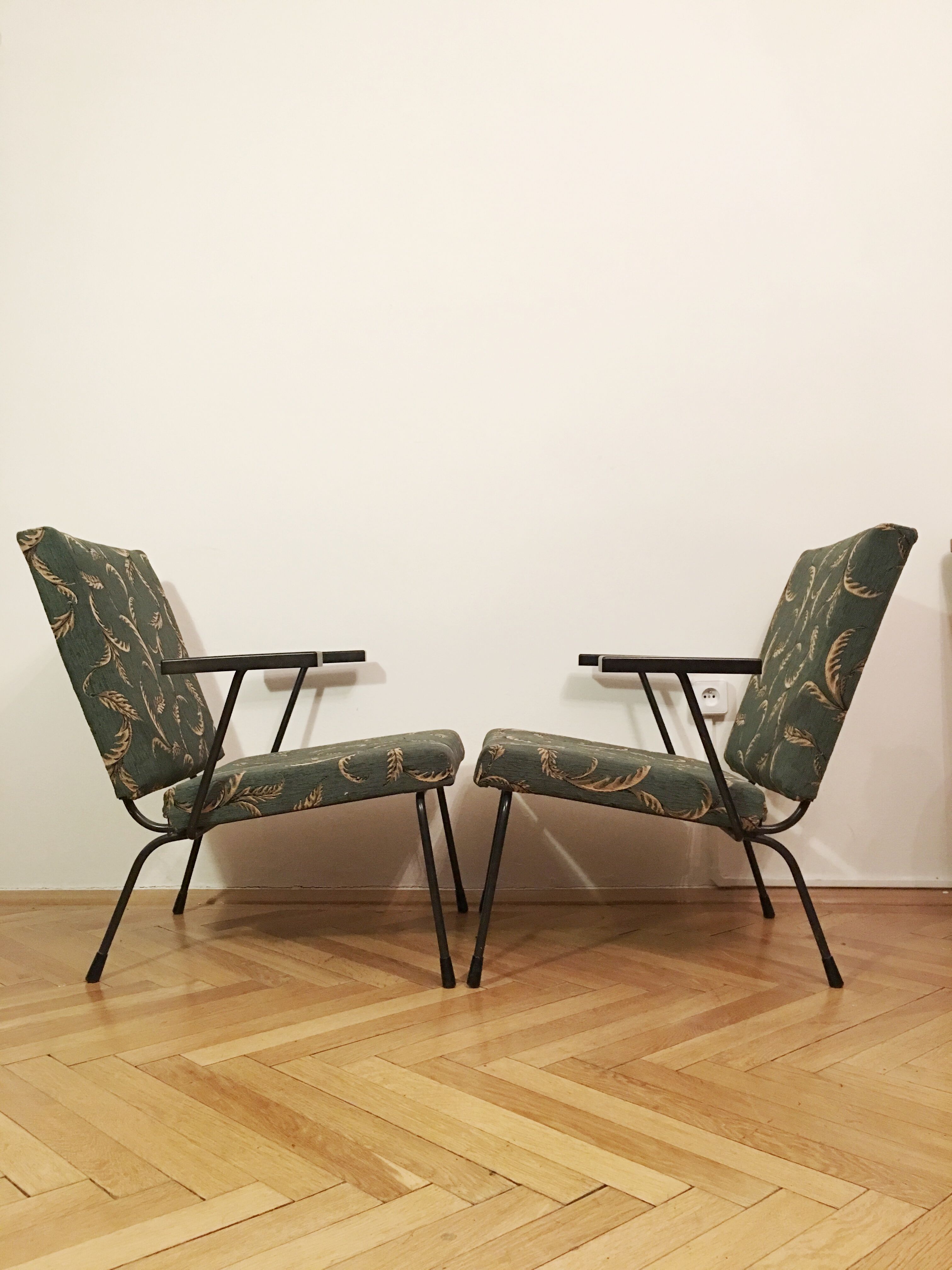 415 /1401 armchairs by Wim Rietveld for Gispen, 1950