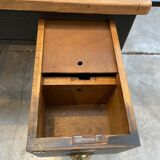 Desk with showcase