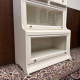 Classic English White Globe Wernicke Bookcase