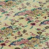 One-of-a-kind turkish handwoven vintage rug - rustic vintage charm 296x 150 cm