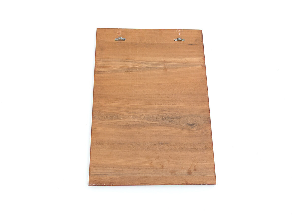 Teak mirror and shelf with drawers, 1950s