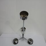 Chandelier 70s chrome metal