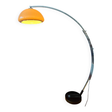 Vintage Space Age Goffredo Reggiani Arc Floor Lamp